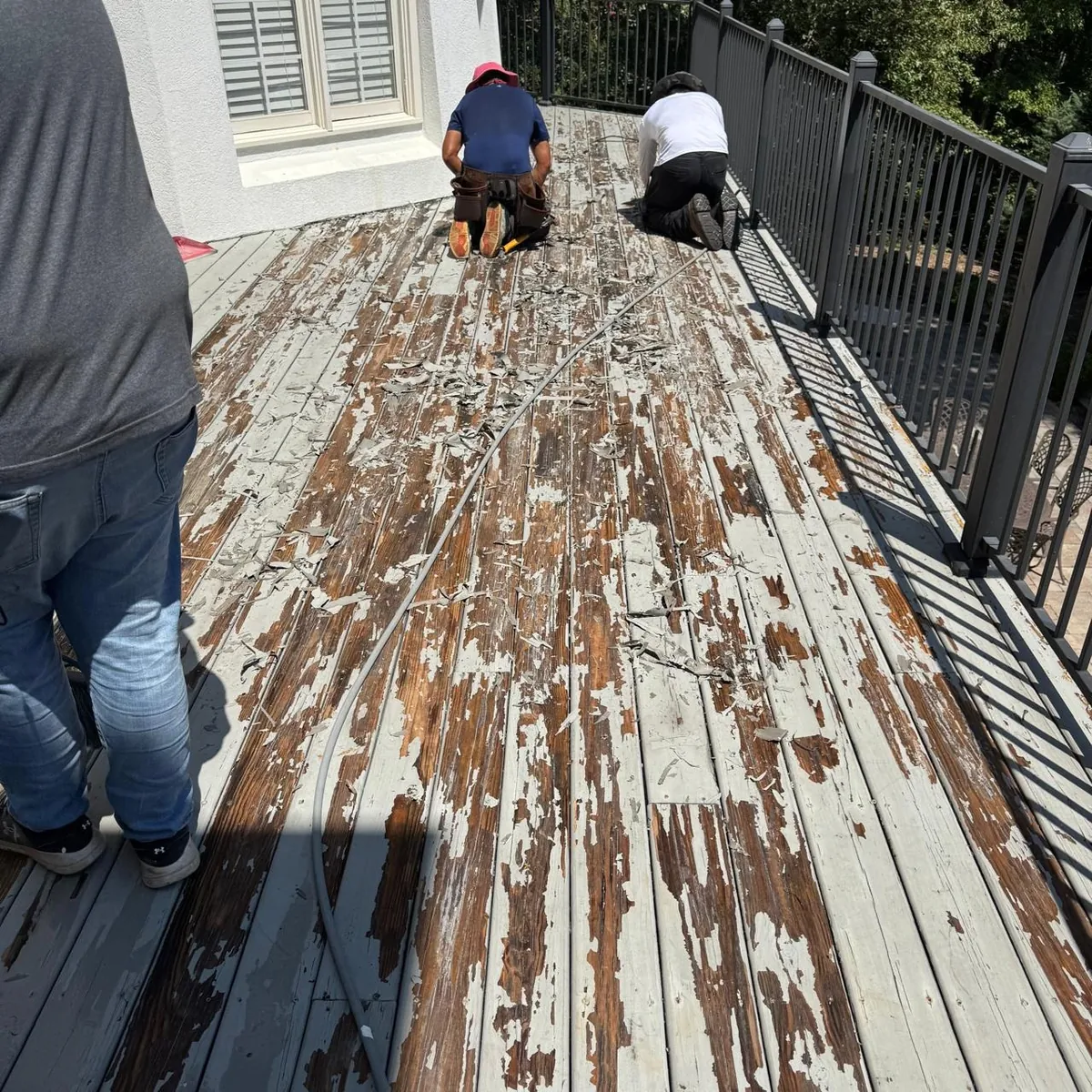 Deck Staining and Refinishing by One Touch Painting Inc in Luthersville